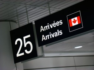Emigrare Canada la sosire